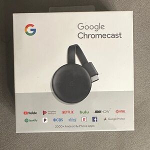 Google Chromecast in Sleek Black